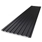 Metal Siding Negro Onix 7 tablas, 2900x363x16mm, Caja 8 Unids. - Miniatura 1