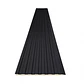 Metal Siding Negro Onix 7 tablas, 2900x363x16mm, Caja 8 Unids. - Miniatura 4