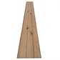 Metal Siding Roble Claro 3 tablas, 2900x383x16mm, Caja 8 Unids. - Miniatura 4