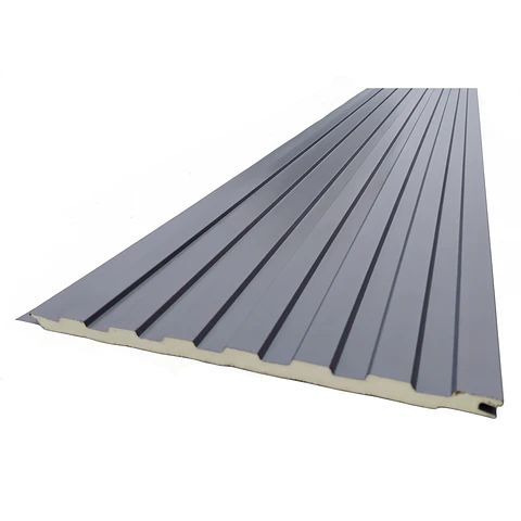 Metal Siding Gris Elegance 7 tablas, 2900x365x13mm, Caja 8 Unids.