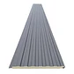 Metal Siding Gris Elegance 7 tablas, 2900x365x13mm, Caja 8 Unids. - Miniatura 4