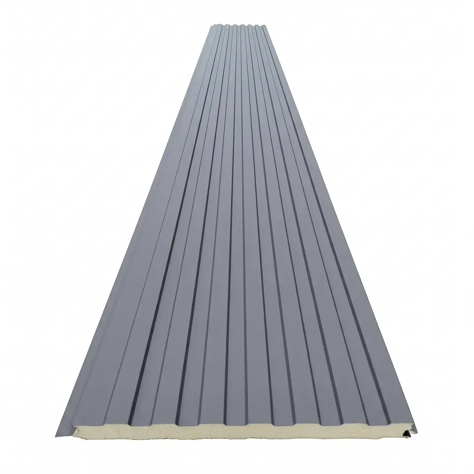 Metal Siding Gris Elegance 7 tablas, 2900x365x13mm, Caja 8 Unids. 4