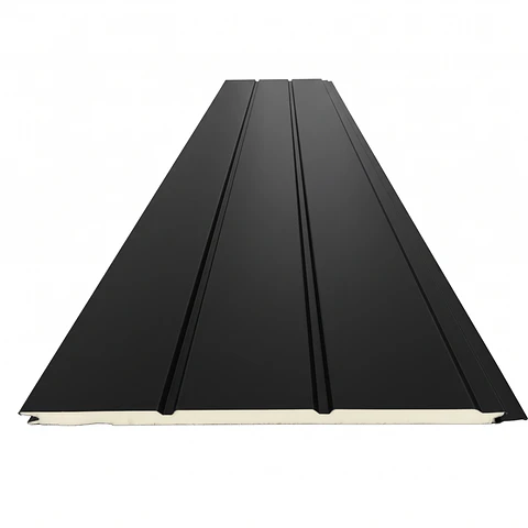Metal Siding Negro Onix 3 tablas, 2900x383x16mm, Caja 8 Unids.