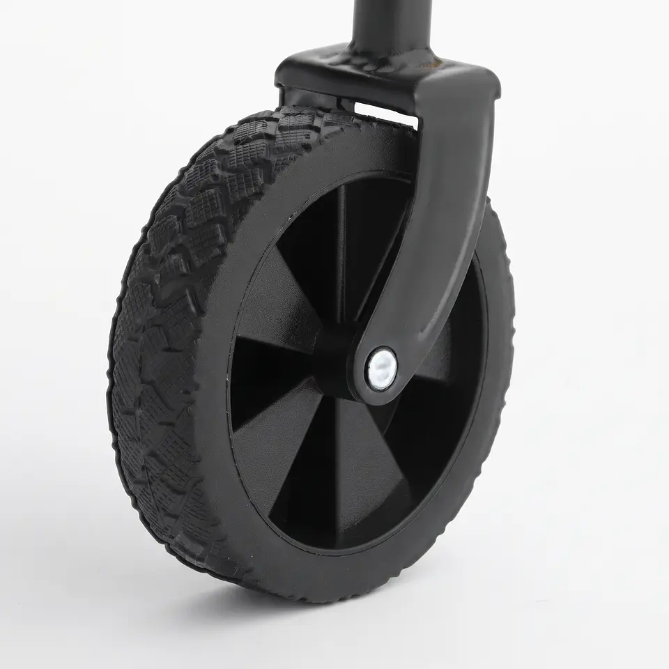 Carro para Compras Plegable Práctico y Resistente Negro 3