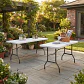 Pack 2 Mesas Plegables Foldaway 180x74cm - Miniatura 2