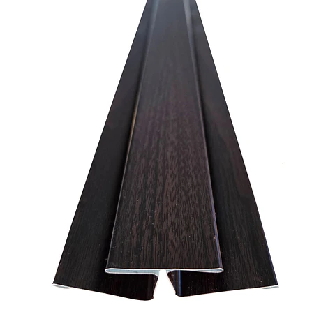 Perfil "T"  Metal Siding, Roble Dark