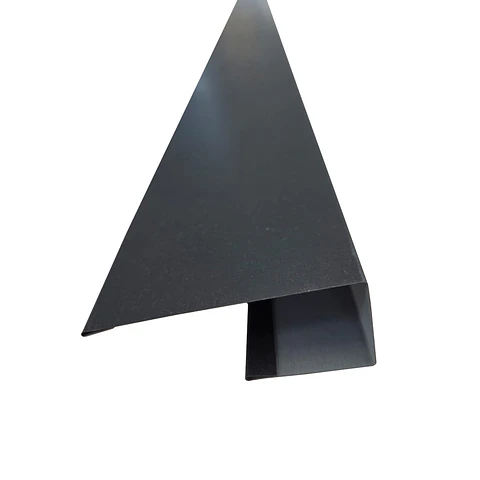 Perfil "J"  Metal Siding 300cm, Roble Gris