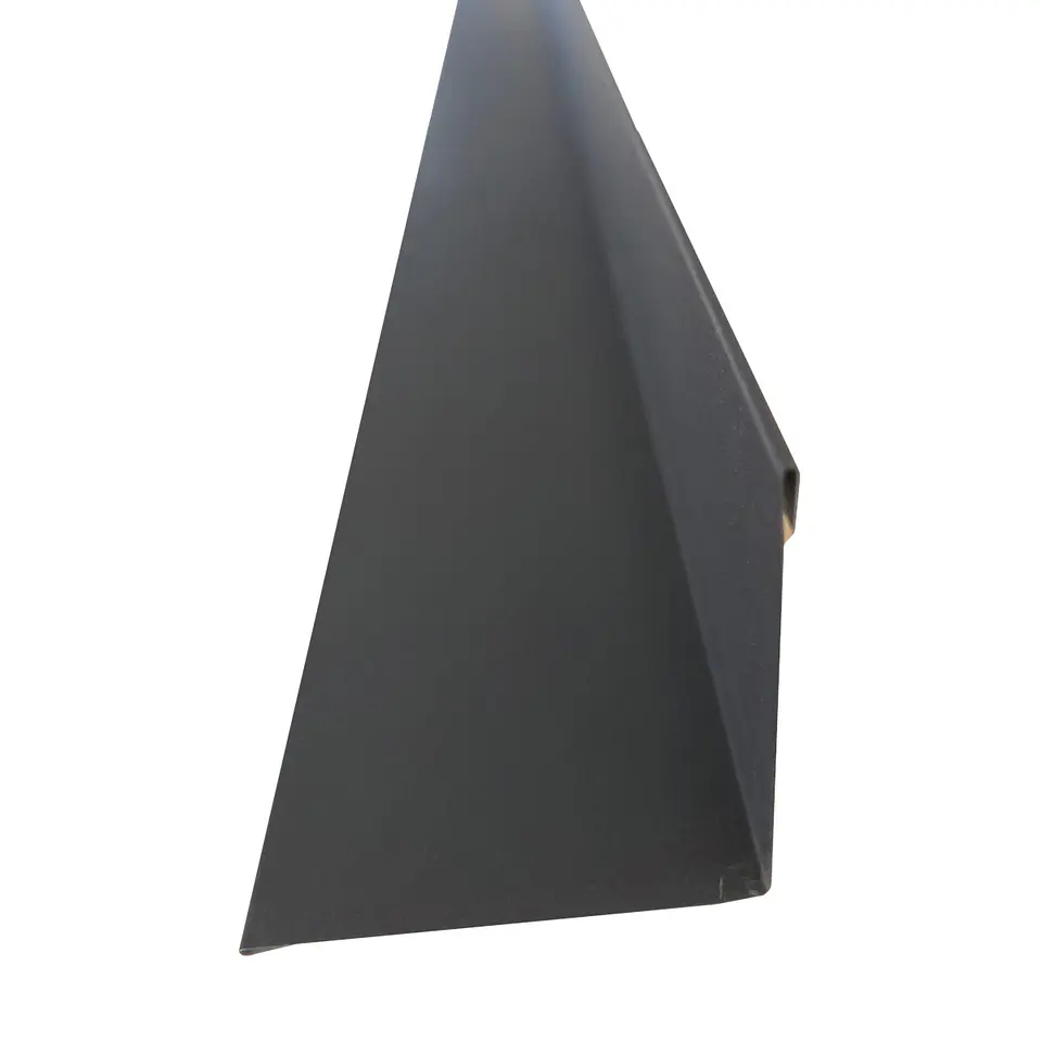 Perfil Esquinero Interior Metal Siding 300cm, Roble Gris 1