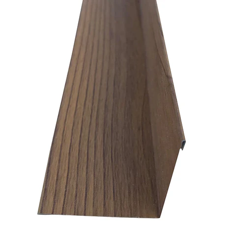 Perfil Esquinero Interior Metal Siding 300cm, Roble Claro