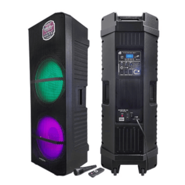 Cabina doble de sonido Activa de 15" de 1600W (PMPO)