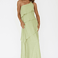Delwyn One-Shoulder Maxi Dress Sage - thumbnail 1