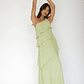 Delwyn One-Shoulder Maxi Dress Sage - thumbnail 5