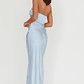 City Of Stars Strapless Maxi Dress Baby Blue - thumbnail 2