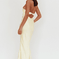 Jassinta Keyhole Bust Maxi Dress Lemon - thumbnail 2