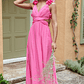 Madara Laced Back Ruffle Dress Hot Pink - thumbnail 5