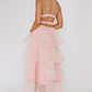 Made For You Tiered Ruffle Midi Dress Pink - thumbnail 3