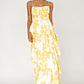 Hopeful Tiered Layered Maxi Dress Yellow - thumbnail 3