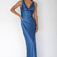 Cassiopeia Open Back Maxi Dress Navy - thumbnail 5