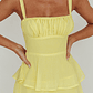 Provence Bloom Tiered Ruffle Maxi Dress Yellow - thumbnail 4
