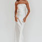 City Of Stars Strapless Maxi Dress Oyster - thumbnail 1
