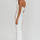 City Of Stars Strapless Maxi Dress Oyster - thumbnail 2