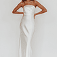 City Of Stars Strapless Maxi Dress Oyster - thumbnail 3