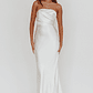 City Of Stars Strapless Maxi Dress Oyster - thumbnail 5