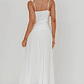 First Dates Waist Cut-Out Maxi Dress White - thumbnail 2