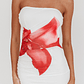 Truth Be Told Strapless Maxi Dress White - thumbnail 3