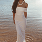 Southern Star Oversized Bow Maxi Dress Ivory - thumbnail 3