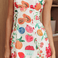 Chamberlain Scallop Trim Mini Dress Fruit - thumbnail 3