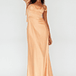 Pennelope Tied Shoulder Maxi Dress Orange - thumbnail 3