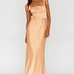 Pennelope Tied Shoulder Maxi Dress Orange - thumbnail 5