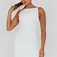 Chella Sleeveless Mini Dress White - thumbnail 1