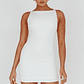 Chella Sleeveless Mini Dress White - thumbnail 6