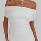 Cruising Sunset Off Shoulder Dress Off White - thumbnail 5
