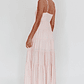 Main Attraction Cami Strap Maxi Dress Blush - thumbnail 2