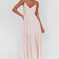 Main Attraction Cami Strap Maxi Dress Blush - thumbnail 5