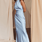 Moonlight Mirage Criss-Cross Back Maxi Dress Blue - thumbnail 3