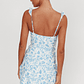 Sorbet A Line Mini Dress Blue - thumbnail 3