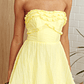 Top It Off Strapless Frill Trim Maxi Dress Butter - thumbnail 3