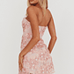 In Paris Embellished Flower Mini Dress Baby Pink - thumbnail 2