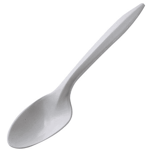 Cucharas Plasticas Blancas Desechables