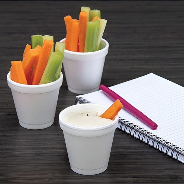 Vasos Termico Plumavit 6 Oz / 180 ml 6