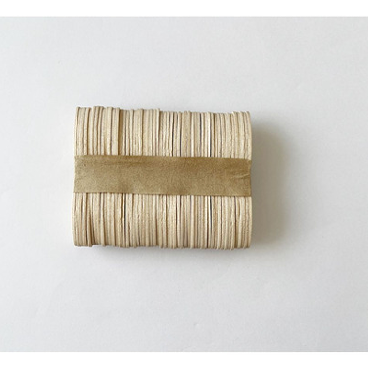 Cucharitas Paleta De Madera Para Helado Postre 7 Cm 2