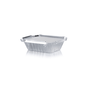 Envase Contenedor De Aluminio C-5 Con Tapa Termolaminada