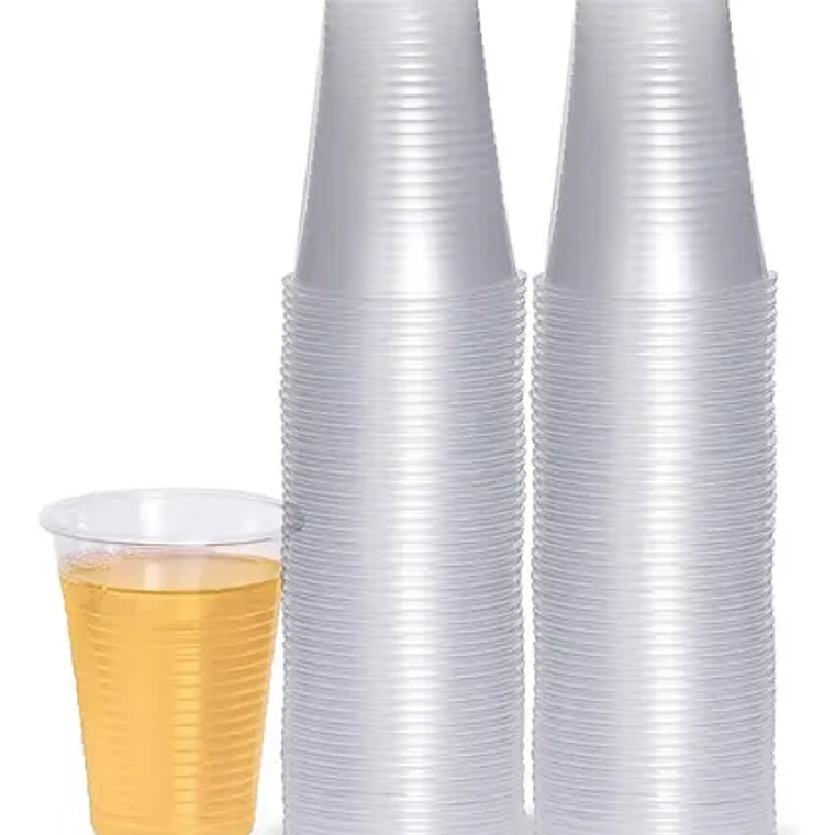 Vaso Plástico Fiesta Transparente 12 Oz / 350cc 2