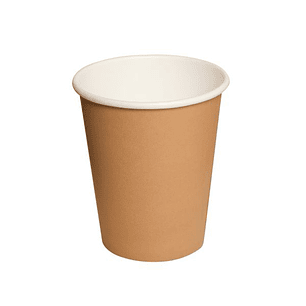 Vaso Polipapel Kraft 8 Oz (240 Cc) Para Cafe o Te