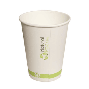 Vaso Café Blanco Compostable 16 Oz/ 500 Cc