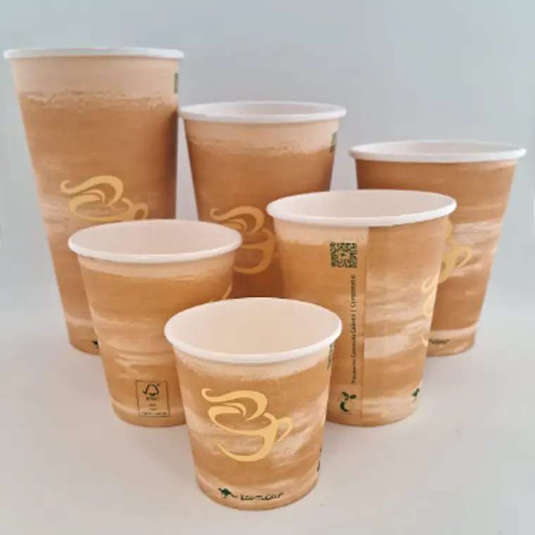 Vaso PLA 4 onzas 125ml Ecologicos Biodegradables Caja 1000 Unid 2